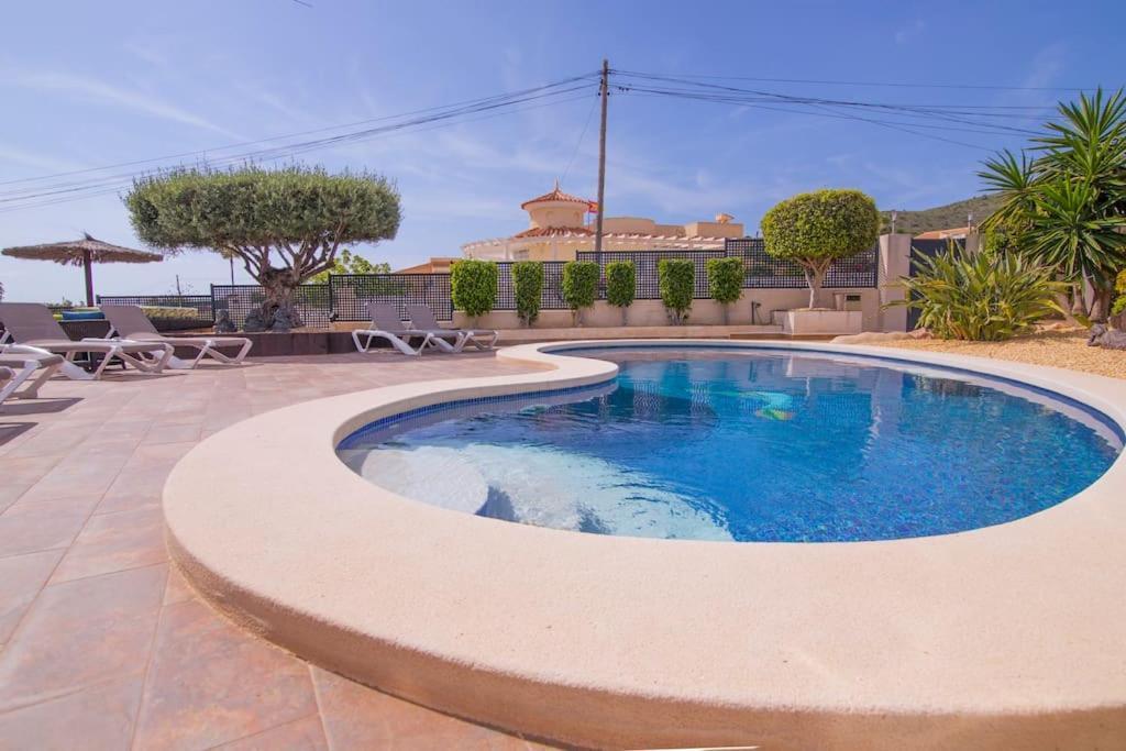 Villa Moderna Con Piscina El Campello Exteriör bild